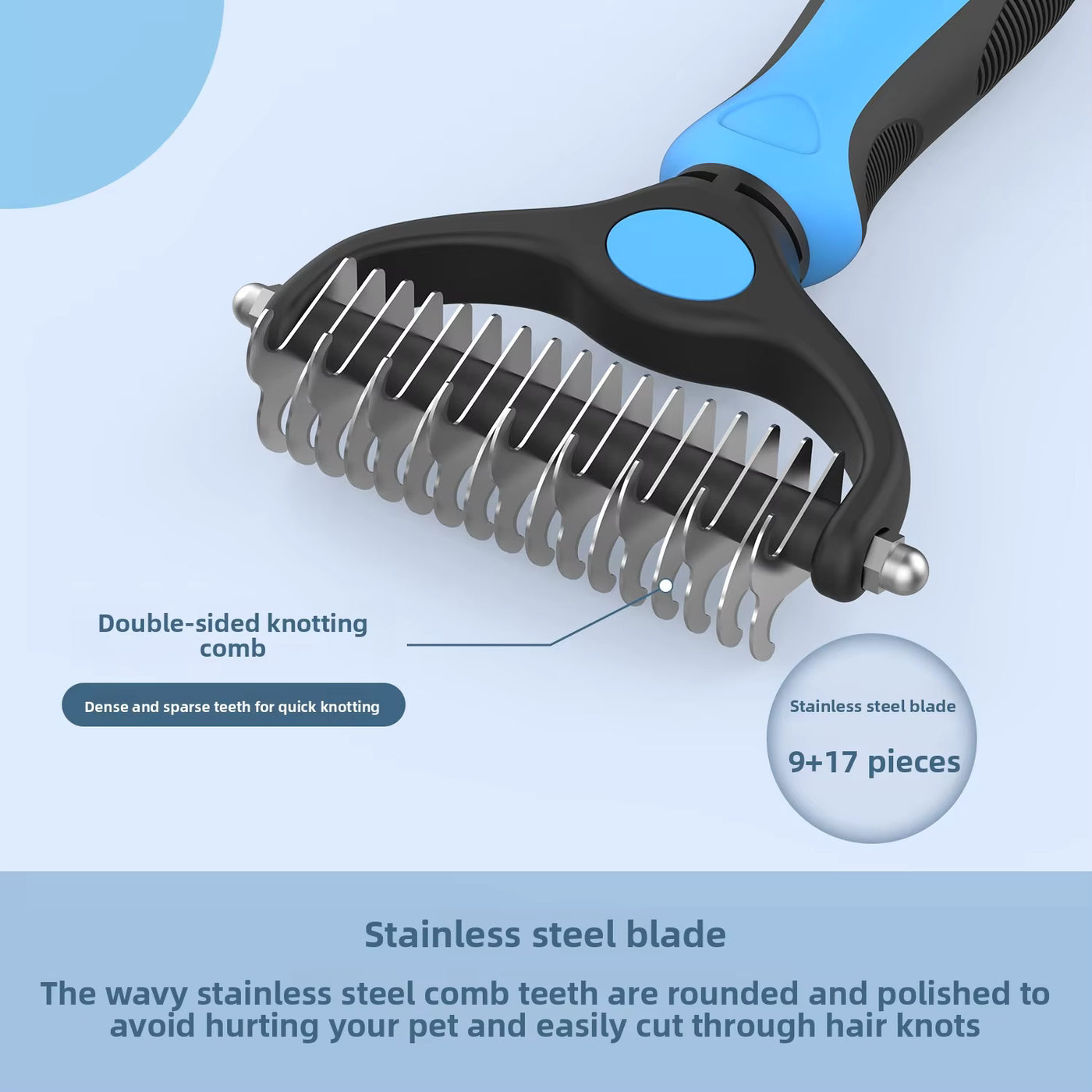 Grooming Rake for Dogs