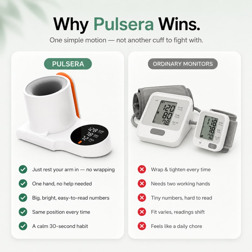 Pulsera™ | Slide-In BP Monitor